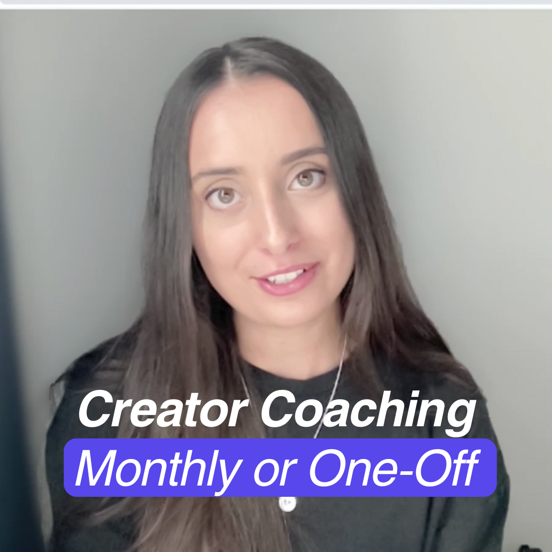Creator Coaching